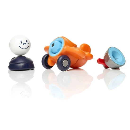 SmartMax stavebnice pro děti: Autíčko s magnetickými dílky.