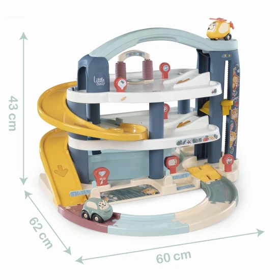Velká patrová garáž Little Smoby – Smoby SM140203