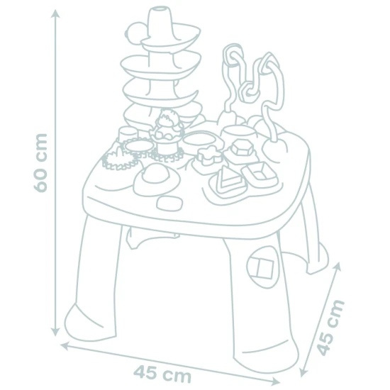 Multifunkční hrací stůl Activity – Smoby SM140320