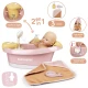 Baby Nurse elektronická vanička s příslušenstvím – Smoby SM220386