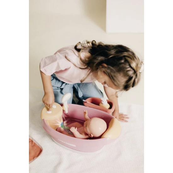 Baby Nurse elektronická vanička s příslušenstvím – Smoby SM220386