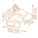 Baby Nurse Cocoon Nursery hrací centrum – Smoby SM220393