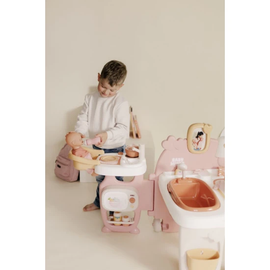 Hrací centrum Baby Nurse pro panenky se 3 zónami – Smoby SM220394