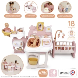 Hrací centrum Baby Nurse pro panenky se 3 zónami Hrací centrum Baby Nurse pro panenky se 3 zónami