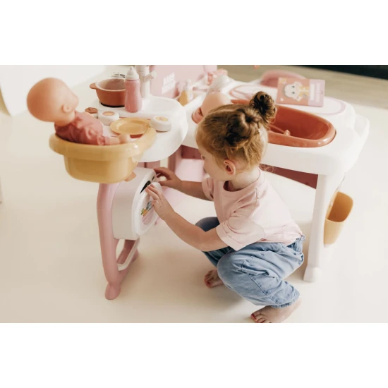 Hrací centrum Baby Nurse pro panenky se 3 zónami – Smoby SM220394