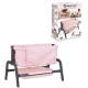 Postýlka pro panenky Maxi Cosi světle růžová – Smoby SM240240