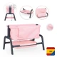 Postýlka pro panenky Maxi Cosi světle růžová – Smoby SM240240