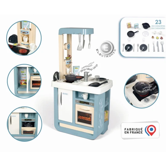 Kuchyňka Bon Appetit elektronická modrobílá – Smoby SM310824