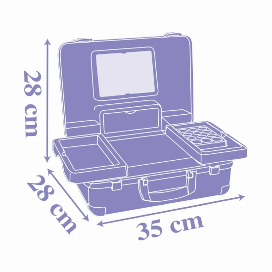 Ledové království kosmetický kufřík s příslušenstvím – Smoby SM320153