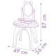 Gabby's Dollhouse toaletní stolek se židličkou 2 v 1 – Smoby SM320254