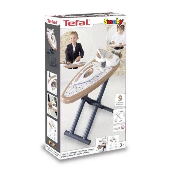 Tefal žehlicí prkno a žehlička se základnou – Smoby SM330125