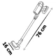 Tyčový vysavač Rowenta X Force Flex Tyčový vysavač Rowenta X Force Flex – Smoby SM330223