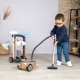 Rowenta vozík pro malou uklízečku s tyčovým vysavačem – Smoby SM330329