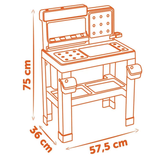 B&D Pracovní dílna Bricolo Pro – Smoby SM360740