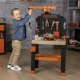 B&D Velká pracovní dílna s jeřábem – Smoby SM360741