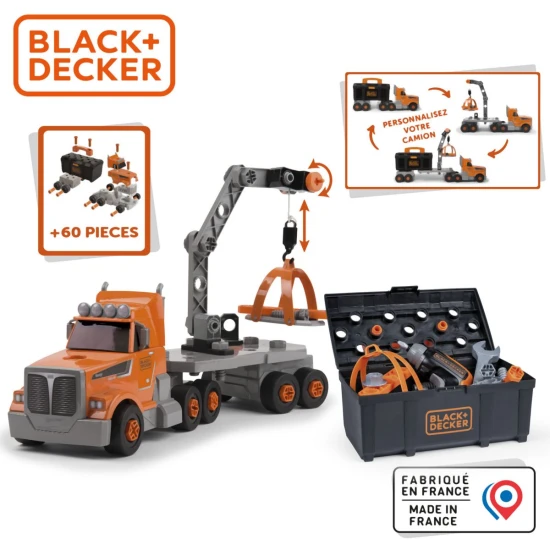 B&D Kamion s nářadím a vrtačkou – Smoby SM360941