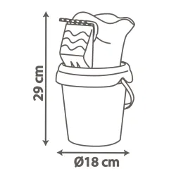 Kyblíček Stitch s krhličkou a příslušenstvím Kyblíček Stitch s krhličkou a příslušenstvím