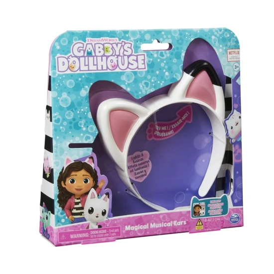 Interaktivní kočičí ouška Gabby's Dollhouse