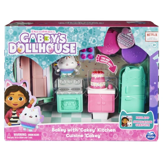 Gabby's Dollhouse Deluxe pokojíček Kuchyňka – Spin Master 106062035