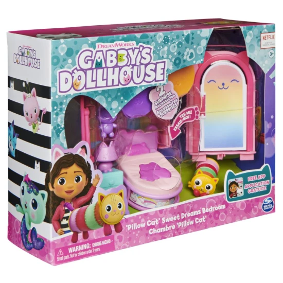 Gabby's Dollhouse Deluxe pokojíček Ložnice – Spin Master 106062037