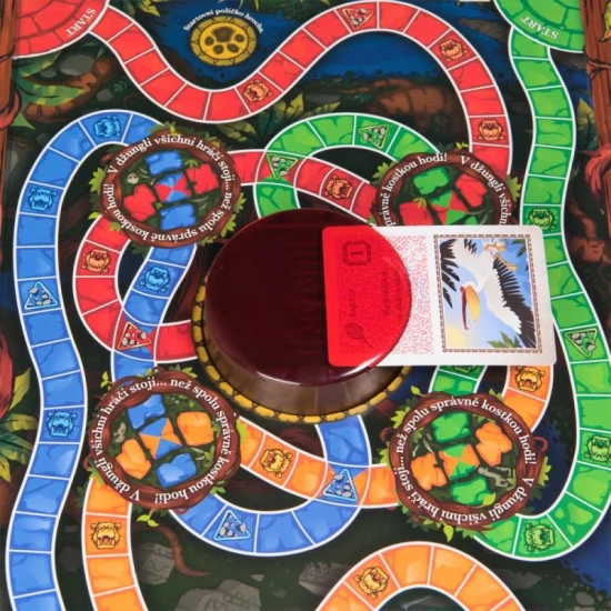 Hra Jumanji CZ pro 2-4 hráče: Záchrana před koncem světa a přežití v džungli!