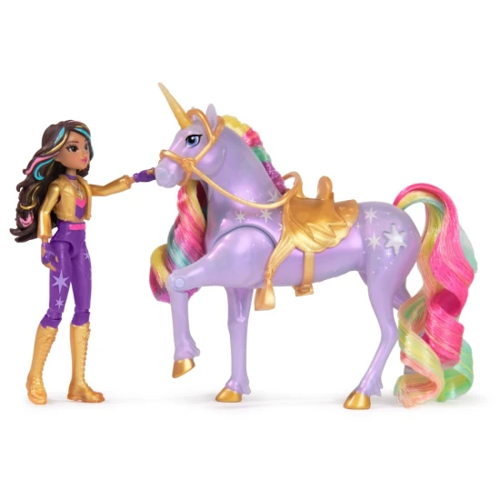 Spin Master Unicorn Academy Světelný Jednorožec a Figurka 11 cm Sophia & Wildstar