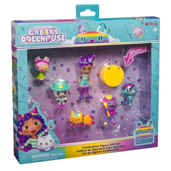 Kočičí domeček Gabi – velký set 6 figurek a překvapení