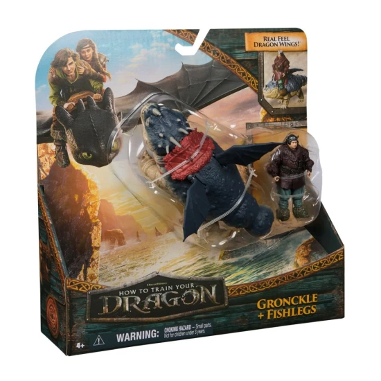 Jak si vycvičit draka Drak a Viking Gronckle a Rybonoh Jak si vycvičit draka Drak a Viking Gronckle a Rybonoh
