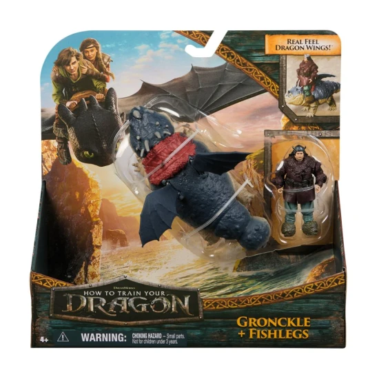 Jak si vycvičit draka Drak a Viking Gronckle a Rybonoh Jak si vycvičit draka Drak a Viking Gronckle a Rybonoh