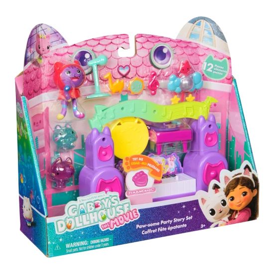 Spin Master Gabby's Dollhouse Film Hudební Hrací Set