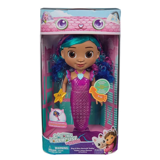 Gabby panenka se zvuky a pohyblivými částmi těla