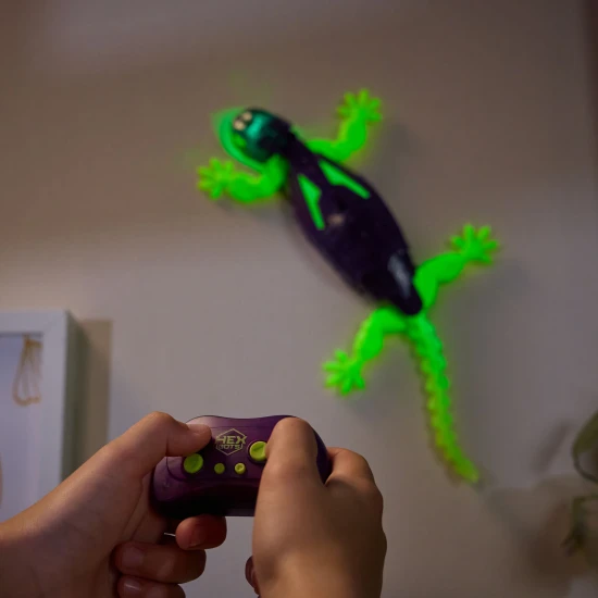 Spin Master Hex Bots RC Fosforeskující Gekon Lezoucí po Stěnách