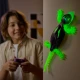 Spin Master Hex Bots RC Fosforeskující Gekon Lezoucí po Stěnách