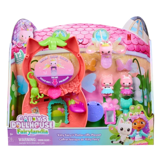 Spin Master Gabby's Dollhouse Vílí Hrací Sada s Figurkami
