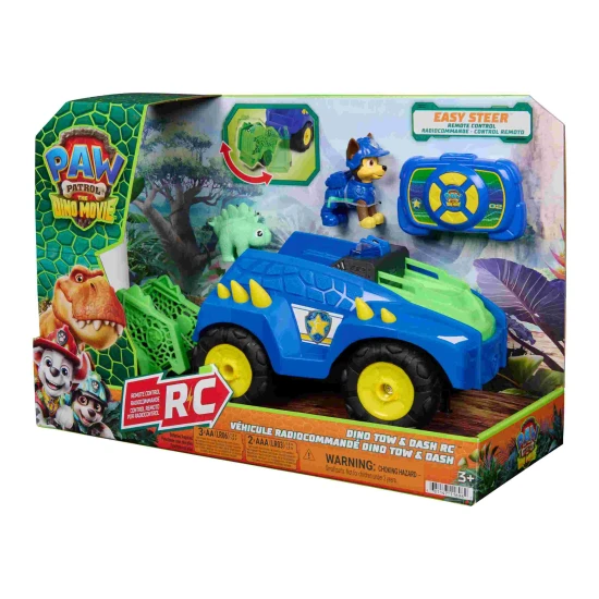 Spin Master Tlapková Patrola Dino RC Auto s Vozíkem Chase