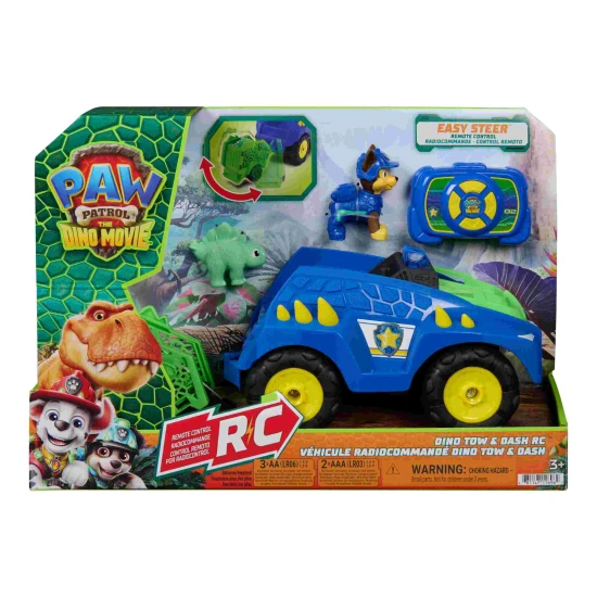 Spin Master Tlapková Patrola Dino RC Auto s Vozíkem Chase