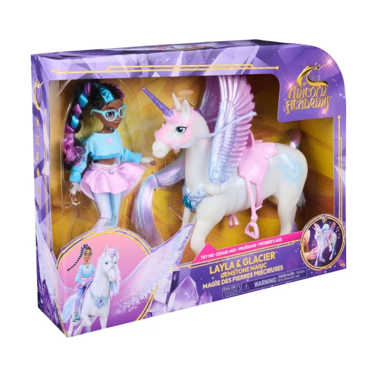 Spin Master Unicorn Academy Layla & Glacier Světla & Zvuky