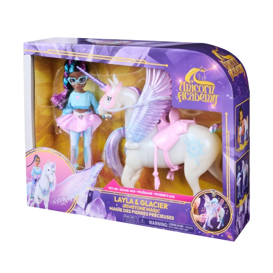 Spin Master Unicorn Academy Layla & Glacier Světla & Zvuky