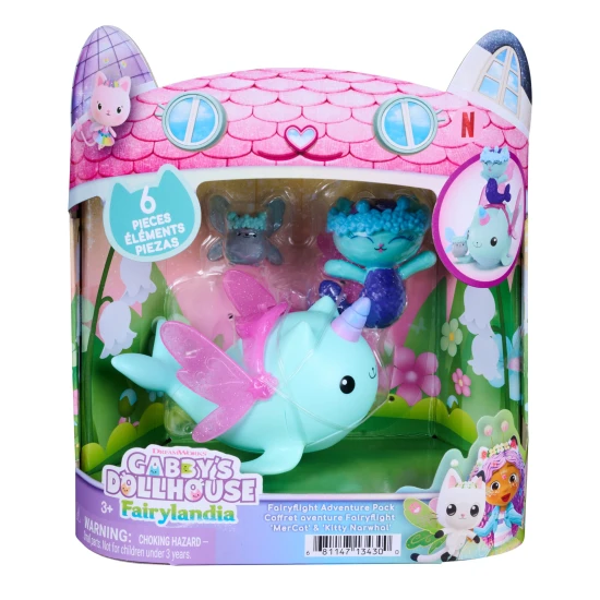 Spin Master Gabby's Dollhouse Vílí Kamarádi Narval