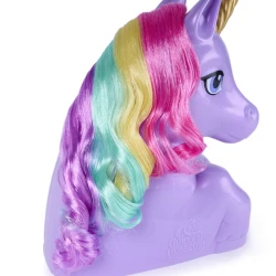 Spin Master Unicorn Academy Česací Hlava Rozložitelná na Hrací Set