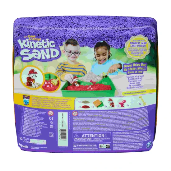 Spin Master Kinetic Sand Tlapková Patrola 3 Sada s Figurkou Marshall