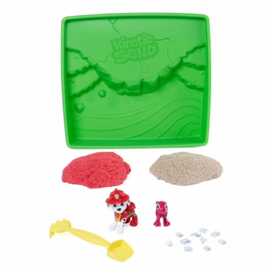 Spin Master Kinetic Sand Tlapková Patrola 3 Sada s Figurkou Marshall