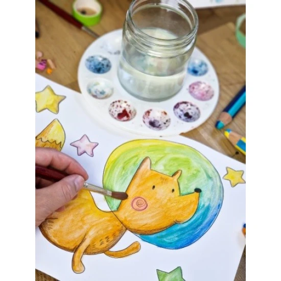 Multifinkční pastelky zaujmou svým dvoubarevným provedením. S pastelkami lze kreslit na různé povrchy.