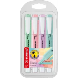 Zvýrazňovač Pastel 4 barvy Zvýrazňovač Pastel 4 barvy