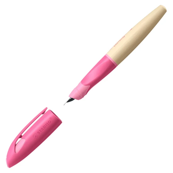 Stabilo Plnicí pero EASYbirdy pro začátečníky Růžové pro praváky STABILO EASYbirdy – Ergonomické plnicí pero pro pohodlné psaní