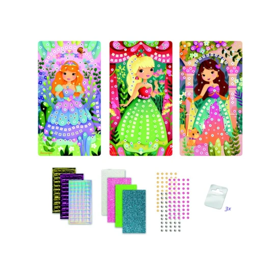 Stick & Fun - malá mozaika - princezny – Sycomore SYC_CRE7065