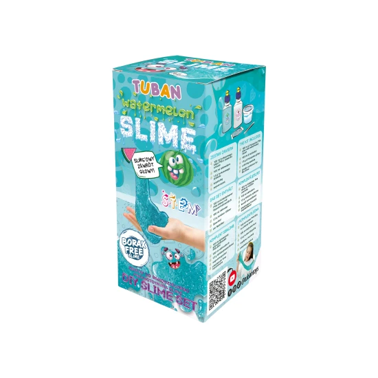 DIY Slime Sada na výrobu slizu Meloun pro děti. Vyrobte si svůj vlastní sliz.