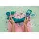 DIY Slime Sada na výrobu slizu Meloun pro děti. Vyrobte si svůj vlastní sliz.