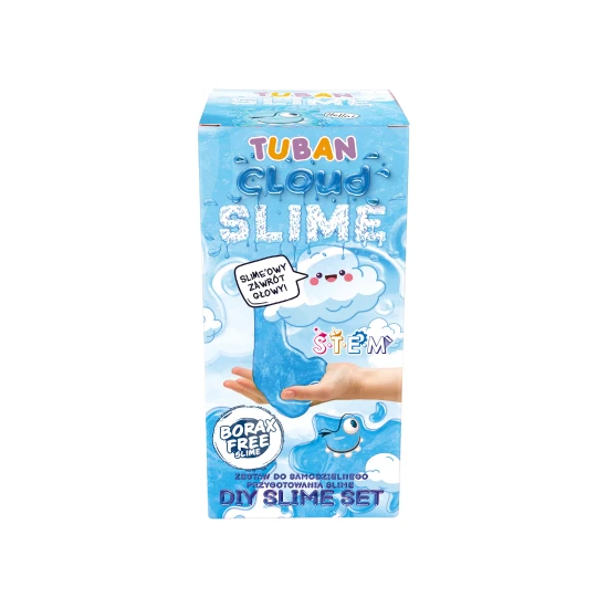 DIY Slime Sada na výrobu slizu Obláček pro děti. Vyrobte si svůj vlastní sliz