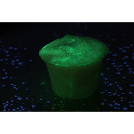 DIY Slime Sada na výrobu slizu Glow in the dark pro děti. Vyrobte si svůj vlastní sliz